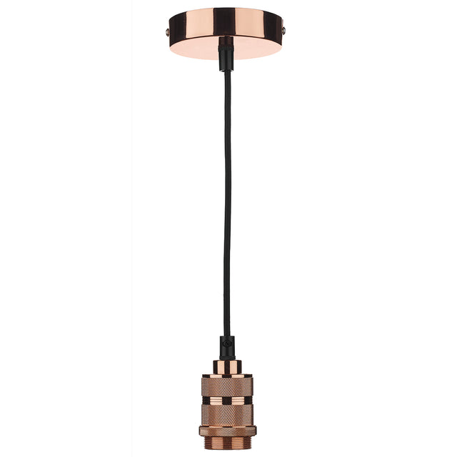 1 Light E27 Decorative Suspension Copper