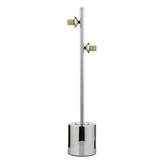 Spiral 2 Light Table Lamp Polished Chrome Fitting Only