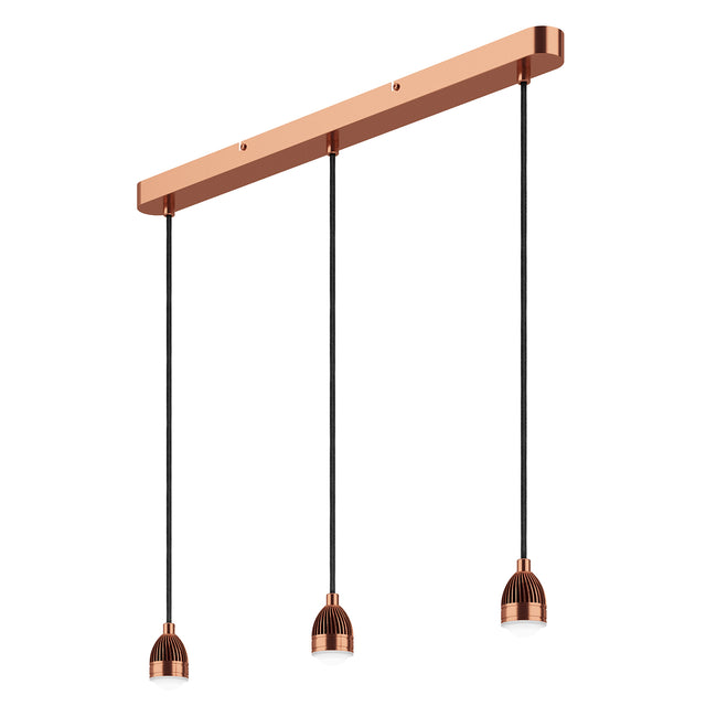 3 Light Bar Modular Suspension Copper LED