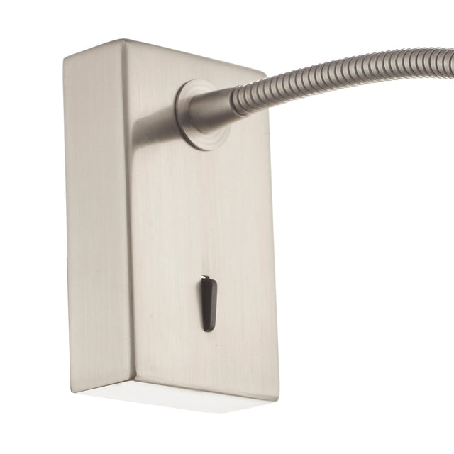 Tadley Wall Light Satin Nickel LED