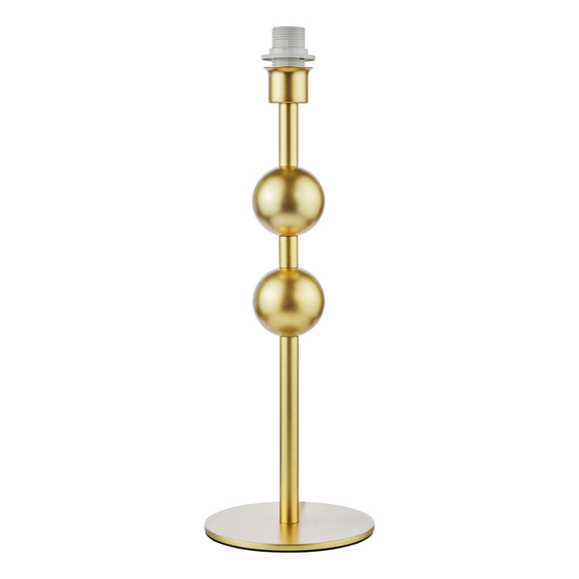 Tilda Table Lamp Satin Gold Base Only