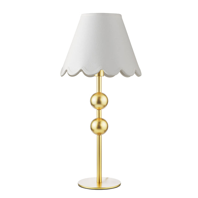 Tilda Table Lamp Satin Gold Base Only