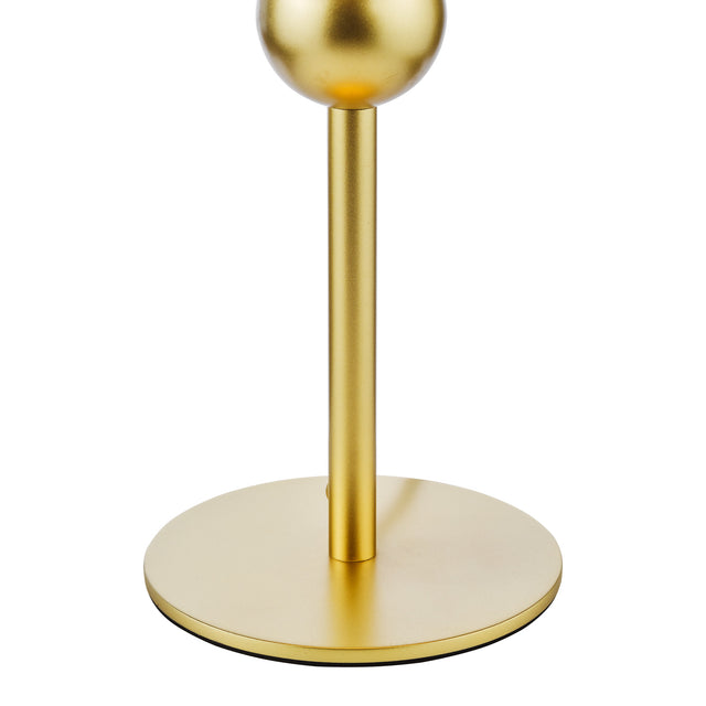 Tilda Table Lamp Satin Gold Base Only