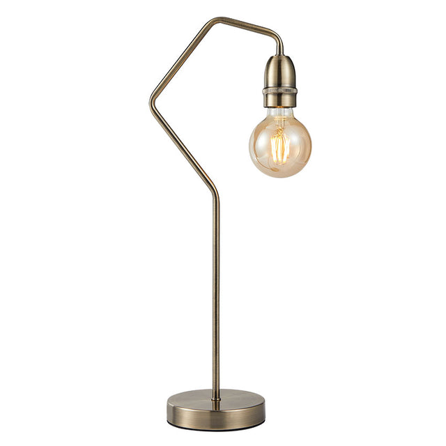 ANT. BRASS VENUS TABLE LAMP (BULB NOT INCL.)