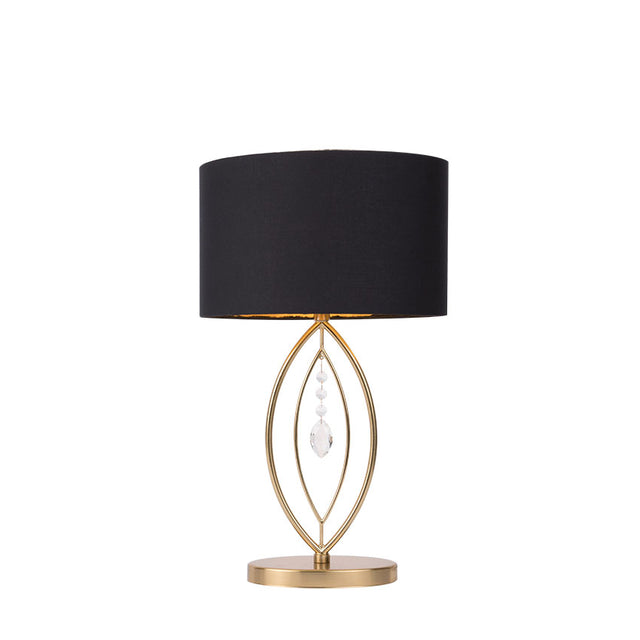 ASHFORD MATT BRASS TABLE LAMP