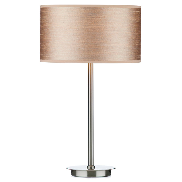 Tuscan Table Lamp Satin Chrome Base Only