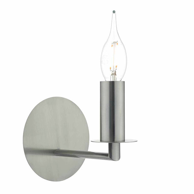 Tyler Wall Light Satin Nickel Fitting Only