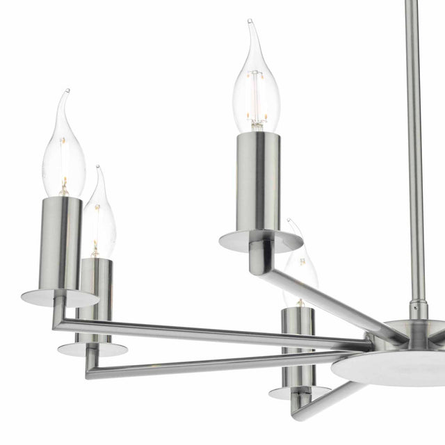 Tyler 8lt Pendant Satin Nickel Fitting Only