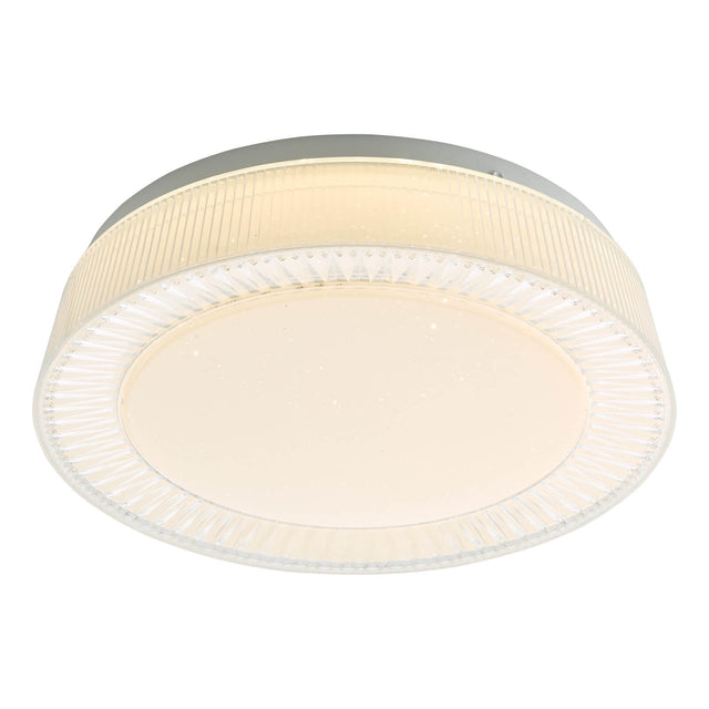 Udell Flush White Acrylic LED