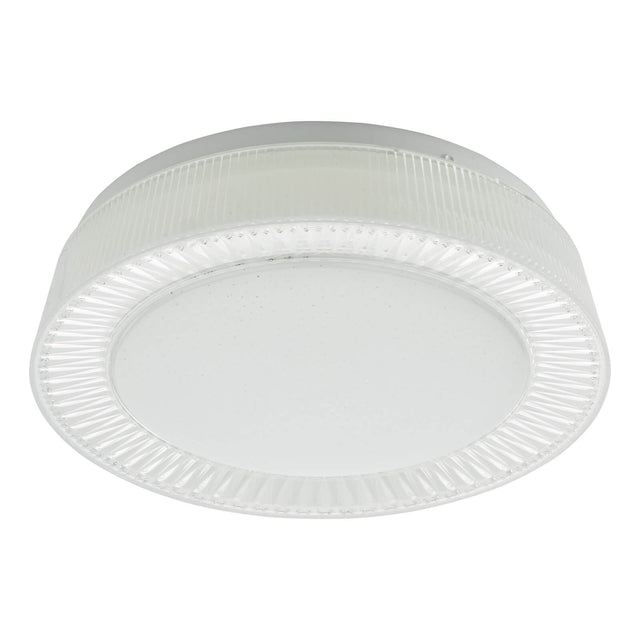 Udell Flush White Acrylic LED