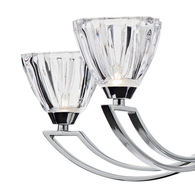 Vito 5 Light Semi Flush Polished Chrome