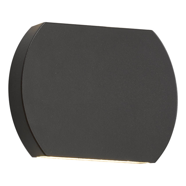 Vulcan Outdoor Wall Light Dark Grey IP44 LED