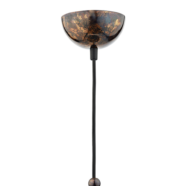 Yoko 1 Light Pendant Mottled Bronze