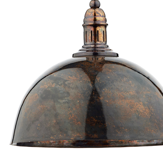 Yoko 1 Light Pendant Mottled Bronze