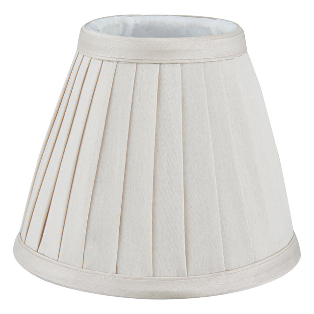 Yovanna Ivory Faux Silk Pleated Shade 15cm