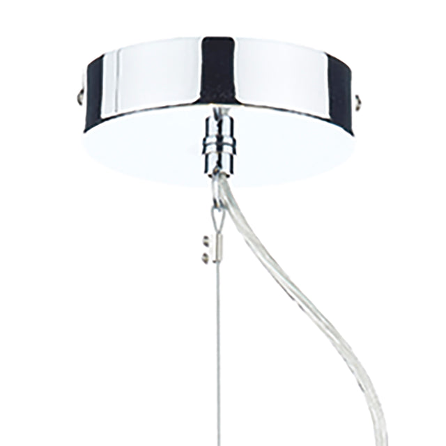 Zaragoza 3 Light Pendant Grey 40cm