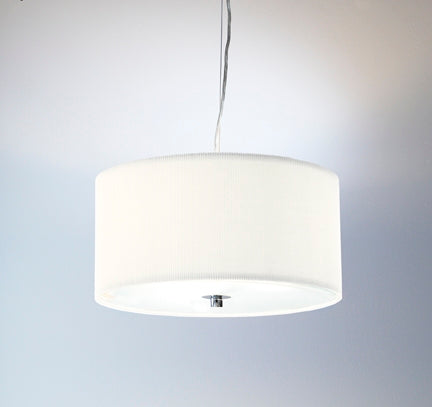 Zaragoza 3 Light Pendant Cream 60cm