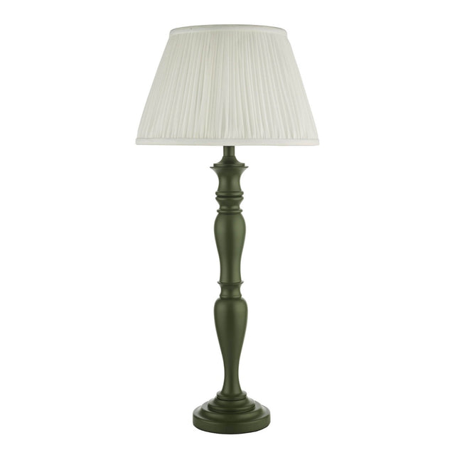 Caycee Table Lamp Green Base Only