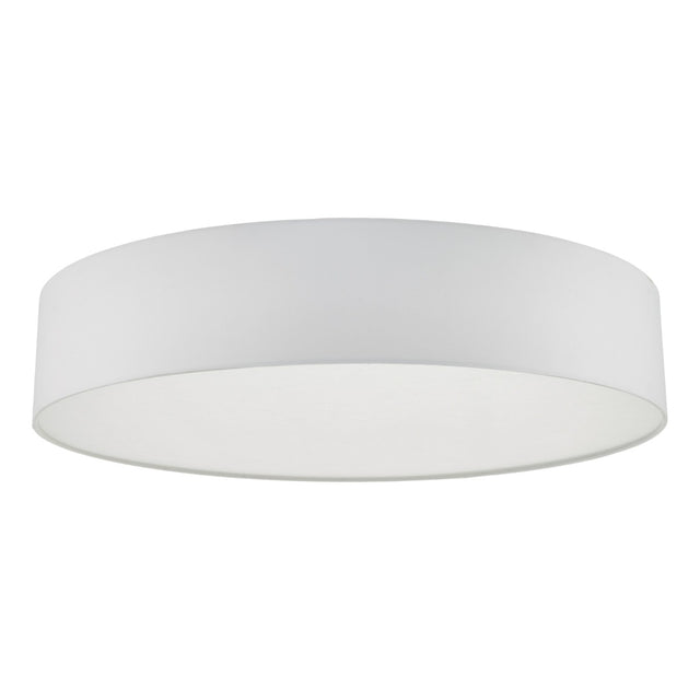 Cierro 6 Light Flush Ivory 80cm