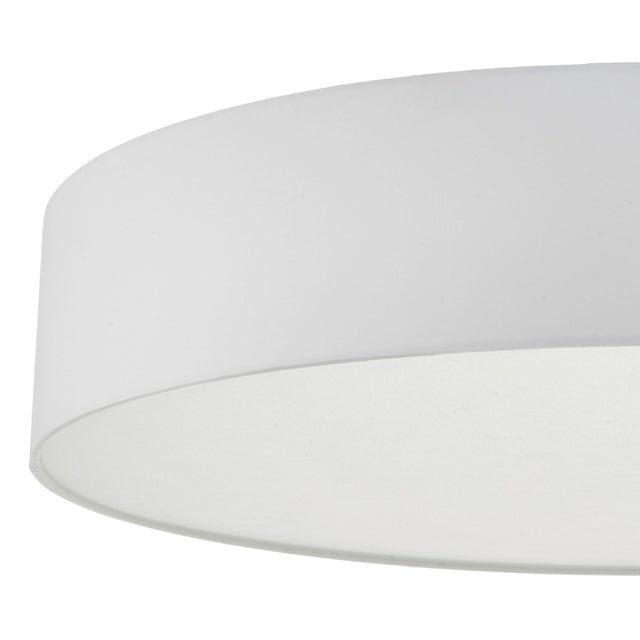 Cierro 6 Light Flush Ivory 80cm