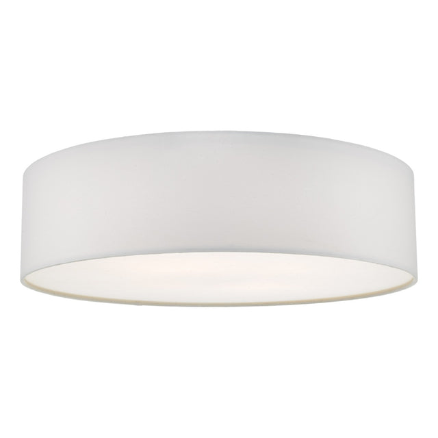 Cierro 4 Light Flush Ivory 60cm