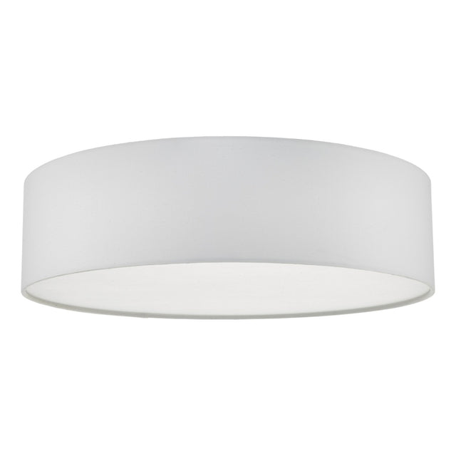 Cierro 4 Light Flush Ivory 60cm