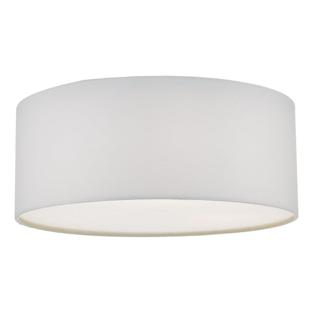 Cierro 3 Light Flush Ivory 40cm