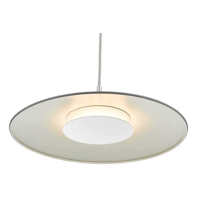 Enoch Pendant Matt Grey Stainless Steel LED