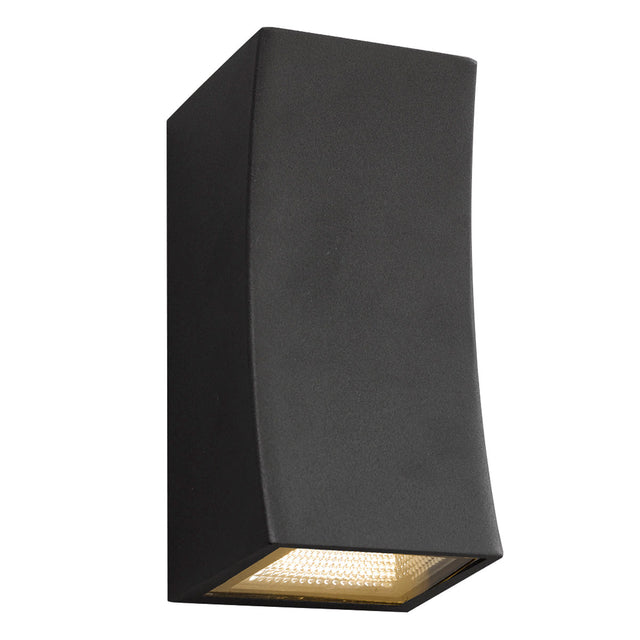 Exeter Outdoor 2 Light Wall Light Dark Grey IP44 LED