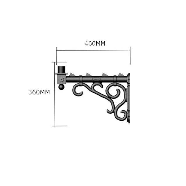 Traditional wall bracket