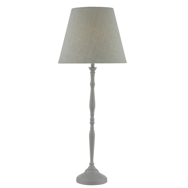 Joanna Table Lamp Grey With Shade