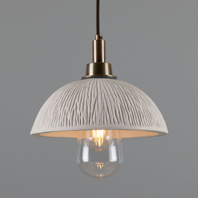 Kingii Pendant - Matte White Striped