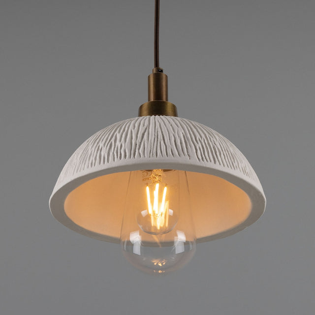 Kingii Pendant - Matte White Striped