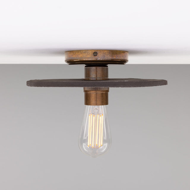 Bog Oak Ceiling Light