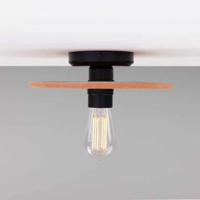 Bog Oak Ceiling Light