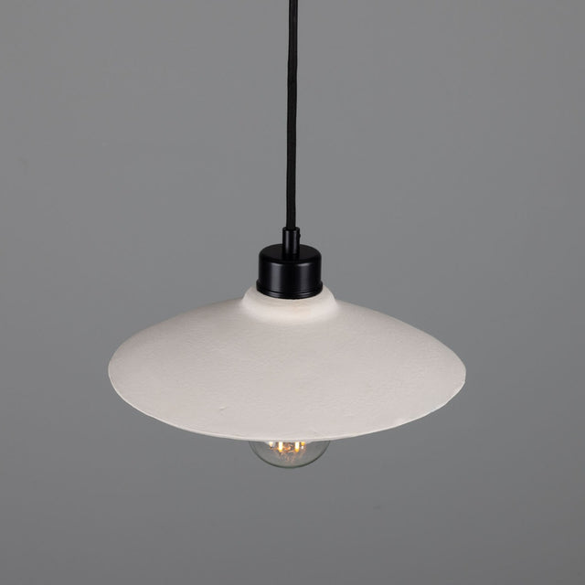 Pyrus Pendant - Matte White Striped