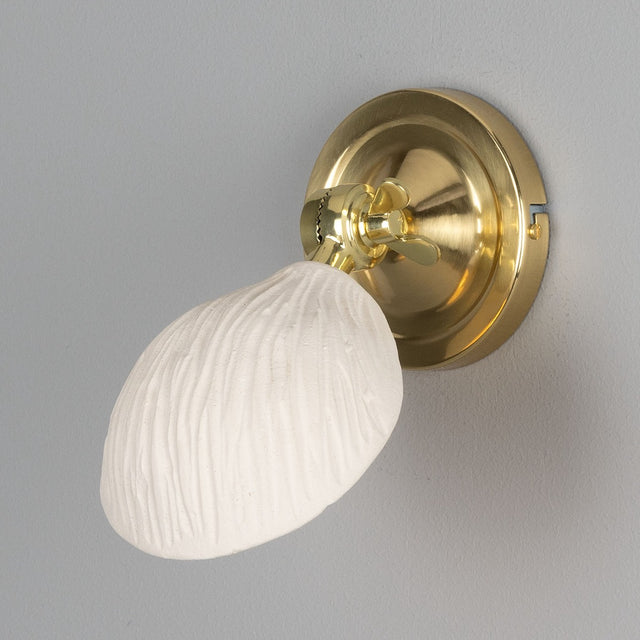 Coco Wall Light -  Matte White Striped