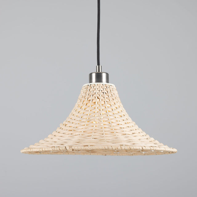 Savannah Rattan Large Pendant