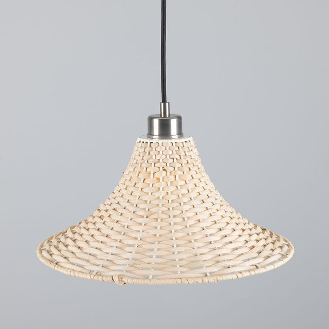 Savannah Rattan Large Pendant