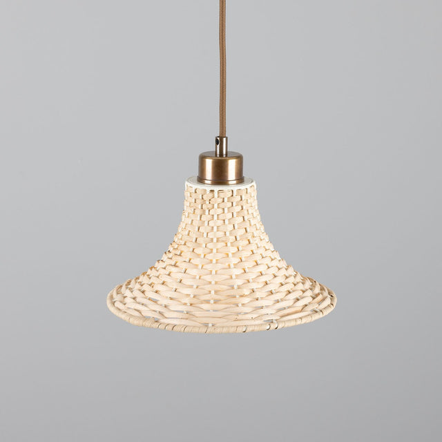 Savannah Rattan Small Pendant