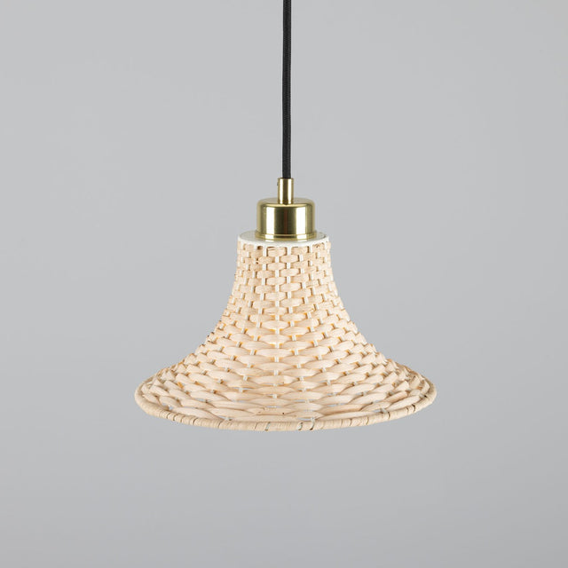 Savannah Rattan Small Pendant