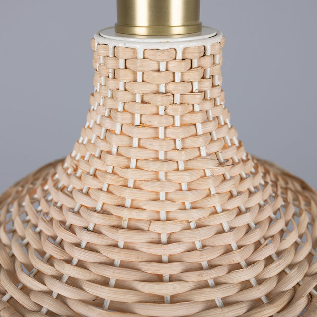 Savannah Rattan Small Pendant