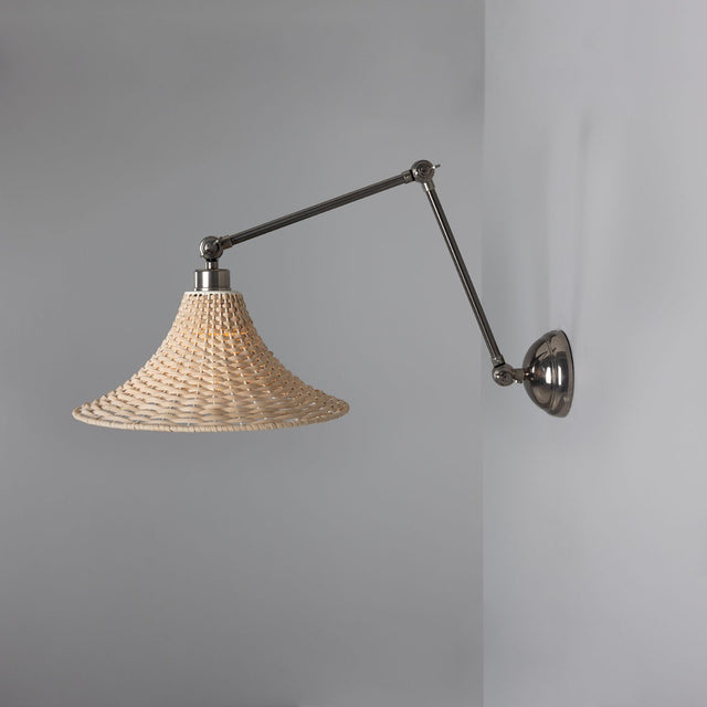 Savannah Rattan Large Wall Light