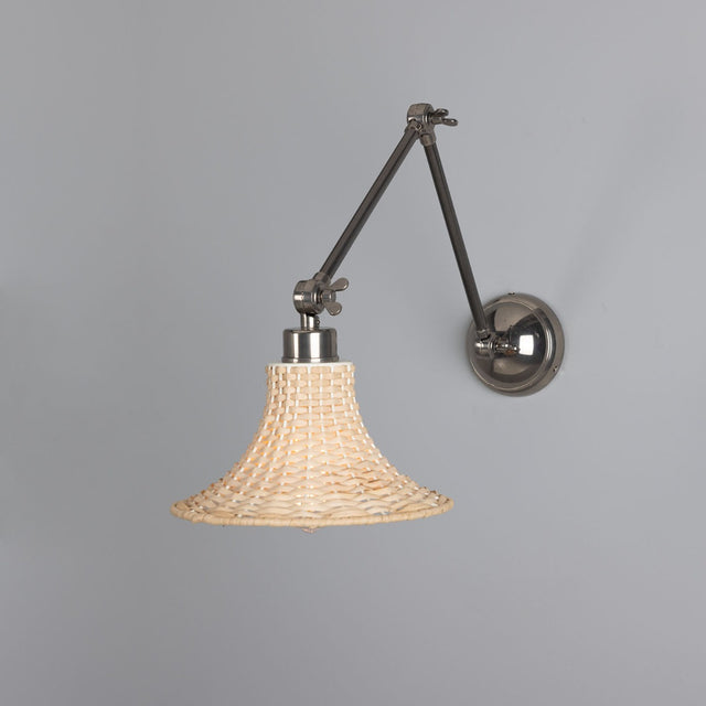 Savannah Rattan Small Wall Light