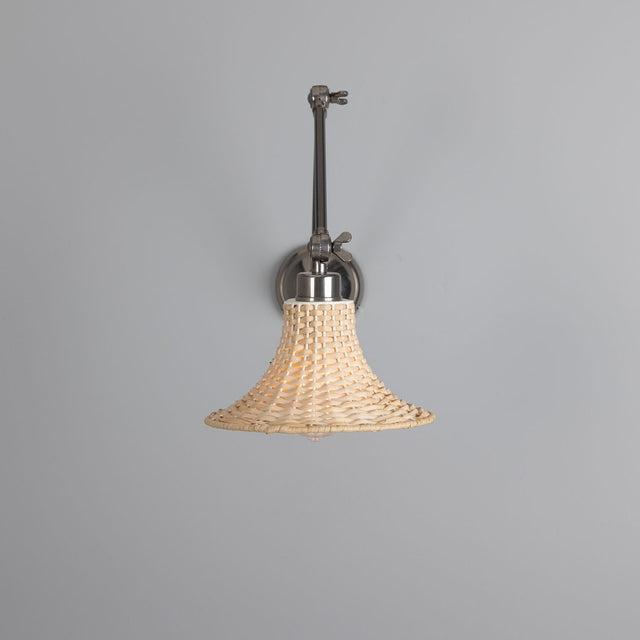 Savannah Rattan Small Wall Light