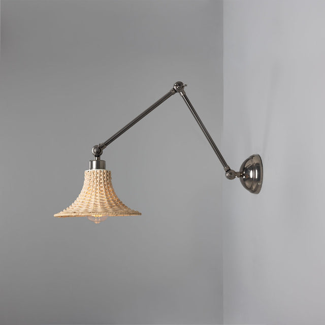 Savannah Rattan Small Wall Light