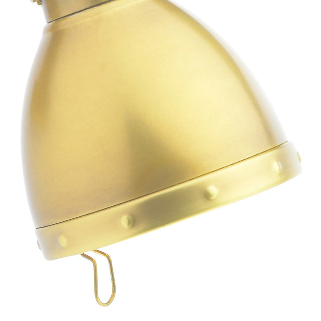 Osaka Clip On Spotlight Brushed Brass