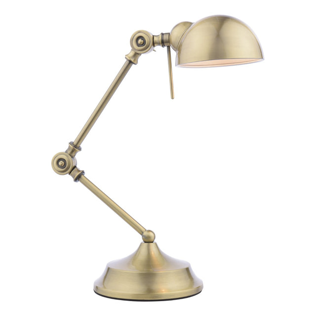 Ranger Task Table Lamp Antique Brass