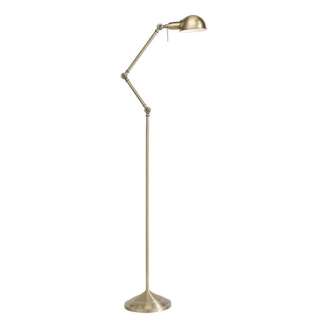 Ranger Floor Lamp Antique Brass