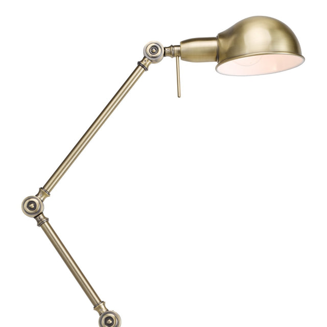 Ranger Floor Lamp Antique Brass